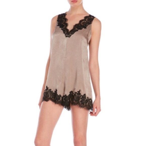Lacey Silk Romper | Lush | NWT - Picture 1 of 7